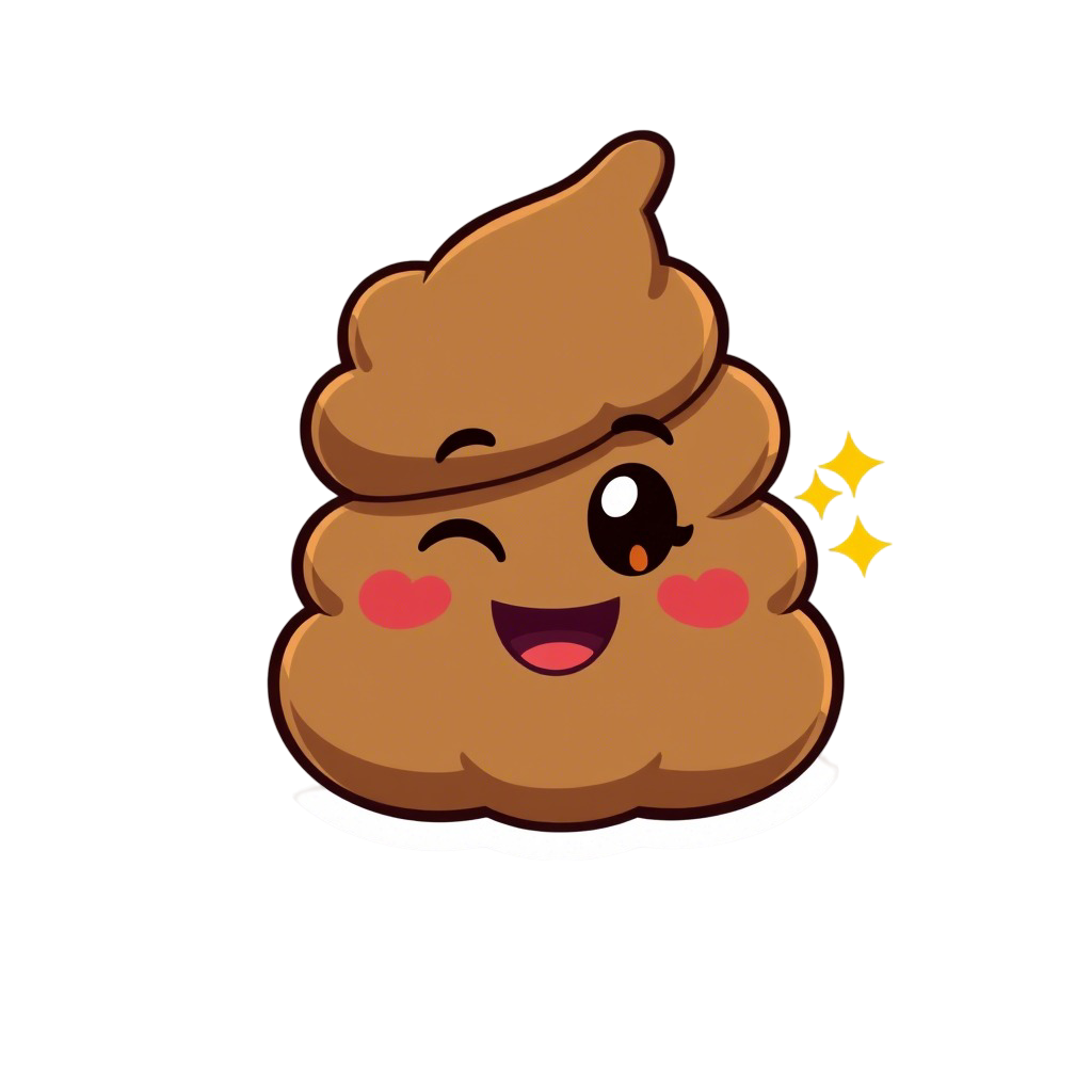 Winking Poop Emoji