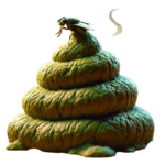 Green Smelly Poop Emoji