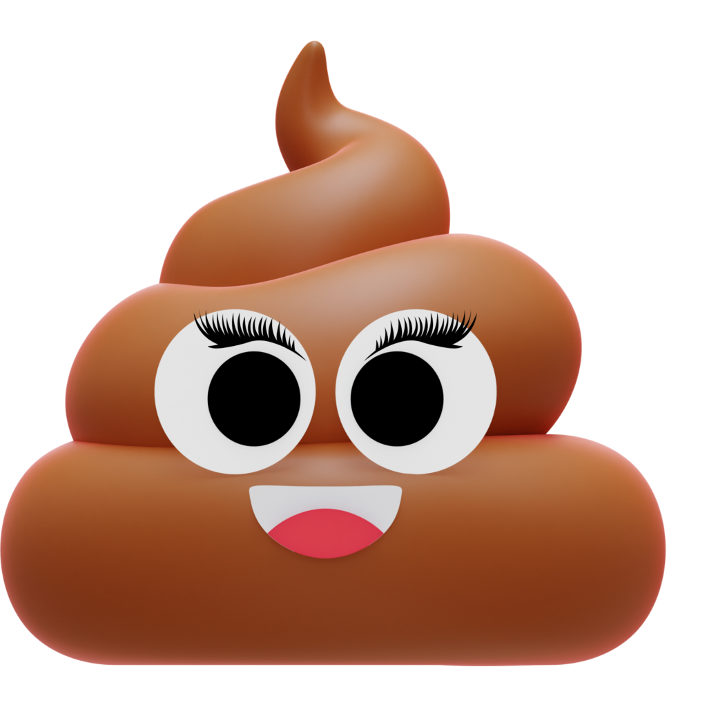 Emoji poop shaky