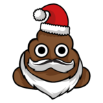 Poop Santa Claus