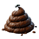 Realistic Smelly Poop Emoji