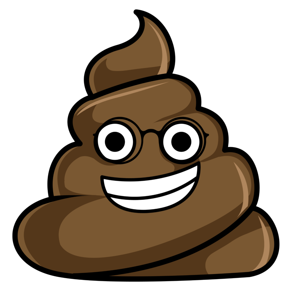 Smiling Poop Illustration