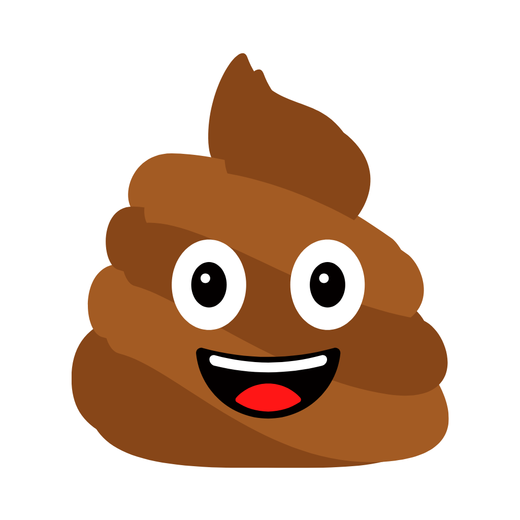 Cute Funny Poop Emoji⁠